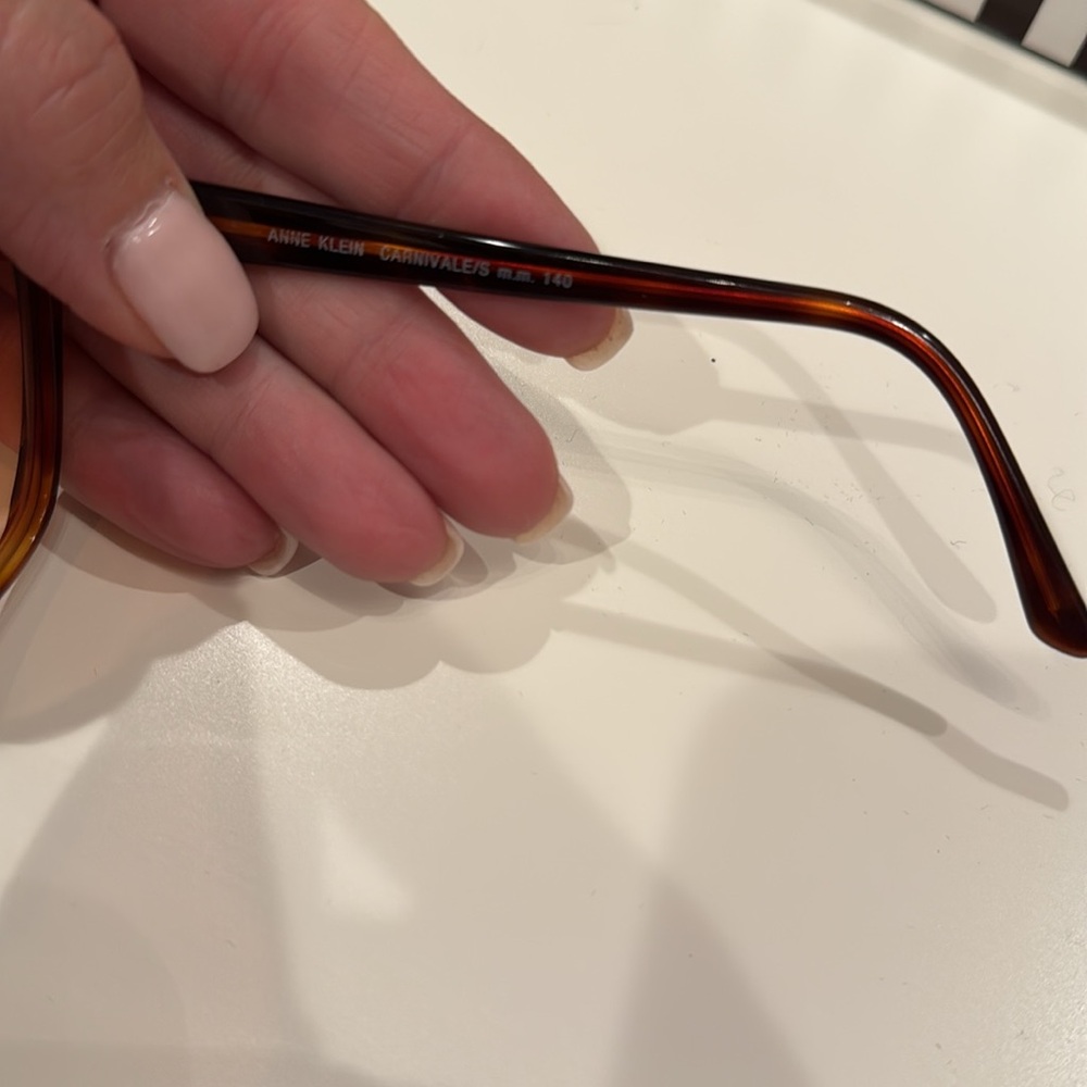 Anne Klein Brown Sunglasses - Picture 4 of 6